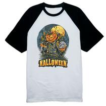 Camiseta Raglan Halloween JackPot Milharal Faca