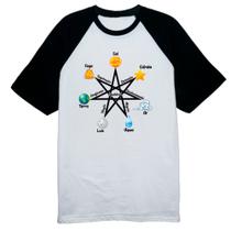 Camiseta Raglan Heptagrama oraculo