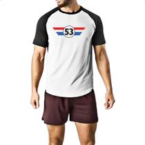 Camiseta Raglan Herbie logo peitoral Camiseta Raglan Herbie logo peitoral