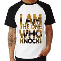 Camiseta Raglan I Am The One Who Knocks - Foca na Moda