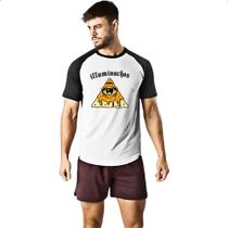 Camiseta Raglan Illuminachos com cheddar
