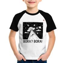 Camiseta Raglan Infantil Bora Bora! - Foca na Moda