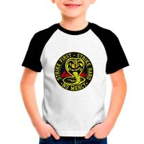 Camiseta Raglan Infantil Cobra Kai 06