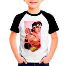 Camiseta Raglan Infantil Cobra Kai 08