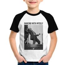 Camiseta Raglan Infantil Dancing with myself - Foca na Moda