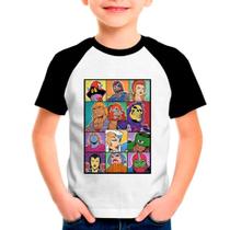 Camiseta Raglan Infantil Desenho He-Man 03