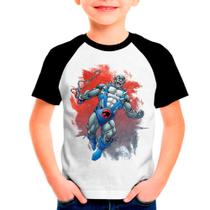 Camiseta Raglan Infantil Desenho He-Man 07