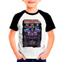 Camiseta Raglan Infantil Desenho He-Man 10