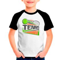 Camiseta Raglan Infantil Esporte Sport Tennis 01
