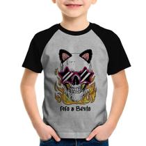 Camiseta Raglan Infantil Fofa & Bruta - Foca na Moda Camiseta Raglan Infantil Fofa & Bruta - Foca na Moda
