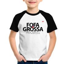 Camiseta Raglan Infantil Fofa e grossa - Foca na Moda Camiseta Raglan Infantil Fofa e grossa - Foca na Moda