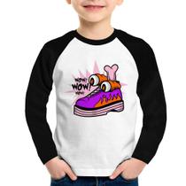 Camiseta Raglan Infantil Forever Cool Manga Longa - Foca na Moda