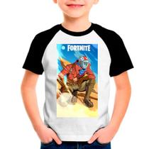 Camiseta Raglan Infantil Fortnite 16