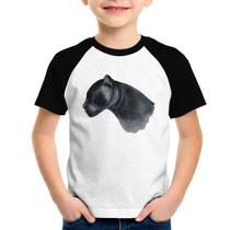 Camiseta Raglan Infantil Jaguar - Foca na Moda