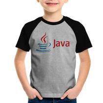 Camiseta Raglan Infantil Java - Foca na Moda