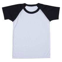 Camiseta Raglan Infantil Poliéster 2