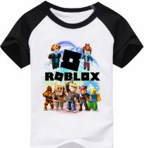 Camiseta Raglan infantil Roblox- Calor - Turma - Visuarte