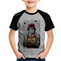 Camiseta Raglan Infantil Sigam-me os bons - Foca na Moda Camiseta Raglan Infantil Sigam-me os bons - Foca na Moda