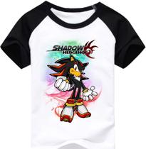 Camiseta Raglan infantil Sonic Shadow - Calor