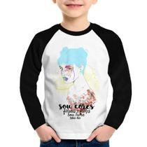 Camiseta Raglan Infantil Sou eu Manga Longa - Foca na Moda Camiseta Raglan Infantil Sou eu Manga Longa - Foca na Moda