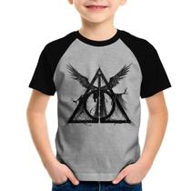 Camiseta Raglan Infantil The Tale of the Three Brothers - Foca na Moda