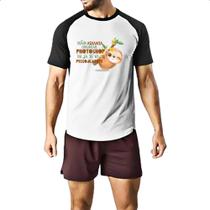 Camiseta Raglan Ironico nao adianta usar photoshop Camiseta Raglan Ironico nao adianta usar photoshop