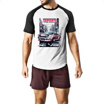 Camiseta Raglan Japan Street Warrior Camiseta Raglan Japan Street Warrior
