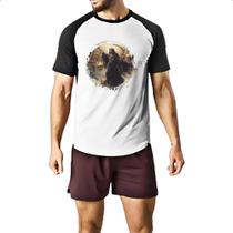 Camiseta Raglan Justica da morte