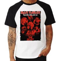 Camiseta Raglan Led Zeppelin Coleção Rock Modelo 10
