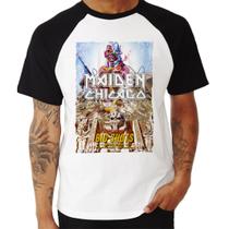 Camiseta Raglan Led Zeppelin Coleção Rock Modelo 8