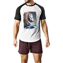 Camiseta Raglan Lendas do Mar Moby Dick 02 Camiseta Raglan Lendas do Mar Moby Dick 02