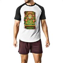 Camiseta Raglan Leprechaun Cassino Camiseta Raglan Leprechaun Cassino