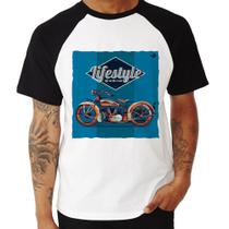 Camiseta Raglan Life on the road - Foca na Moda Camiseta Raglan Life on the road - Foca na Moda