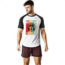 Camiseta Raglan Life Time Games Camiseta Raglan Life Time Games
