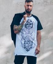 Camiseta Raglan Longline Indian