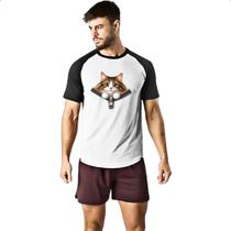 Camiseta Raglan Maine Coon no ziper