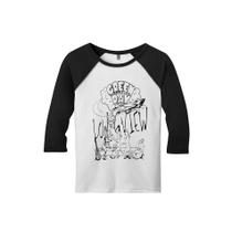 Camiseta Raglan Manga 3/4 Feminina Green Day 3