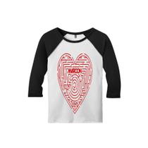 Camiseta Raglan Manga 3/4 Feminina Maroon 5 Maps V