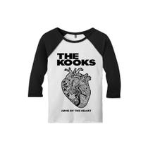 Camiseta Raglan Manga 3/4 Feminina The Kooks Indie