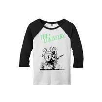 Camiseta Raglan Manga 3/4 Feminina The Lumineers