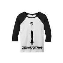 Camiseta Raglan Manga 3/4 Feminina Trainspotting Cinema