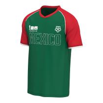 Camiseta raglan masculina de futebol da Copa do Mundo FIFA 2026 México Outerstuff Camiseta raglan masculina de futebol da Copa do Mundo FIFA 2026 México Outerstuff