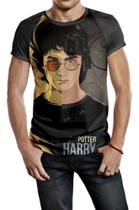 Camiseta Raglan Masculina Harry Potter Full Print Ref:404
