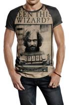 Camiseta Raglan Masculina Harry Potter Ref:211 - smoke