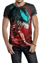 Camiseta Raglan Masculina Venom Ref:59