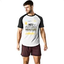 Camiseta Raglan Meu futuro depende de mim