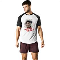 Camiseta Raglan Michael Jackson Thriller 01