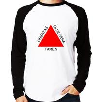 Camiseta Raglan Minas Gerais Manga Longa - Foca na Moda Camiseta Raglan Minas Gerais Manga Longa - Foca na Moda