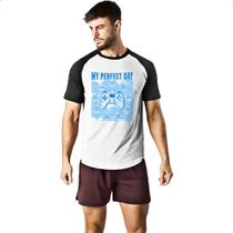 Camiseta Raglan My perfect day games Camiseta Raglan My perfect day games