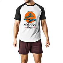 Camiseta Raglan Nariyoshi Miyagi - Miyagi-Do Camiseta Raglan Nariyoshi Miyagi - Miyagi-Do